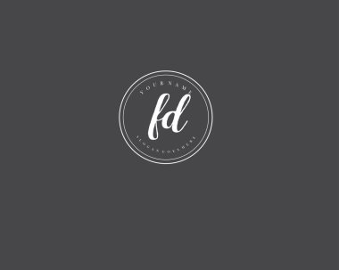 FD El Yazısı Logo Tasarımı Koleksiyonu