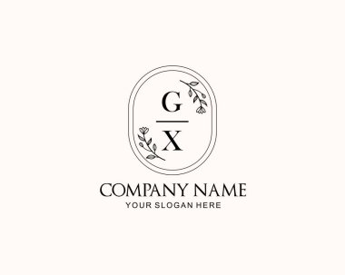 Botanik Aksanlı Minimalist GX Monogram Logoları
