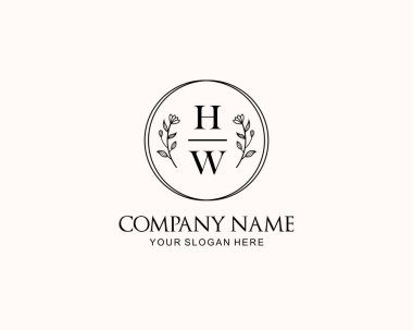 Botanik Aksanlı Minimalist HW Monogram Logoları