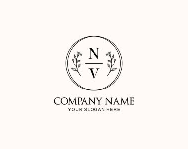 Botanik Aksanlı Minimalist NV Monogram Logoları