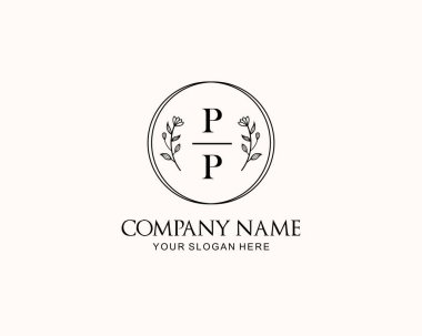 Botanik Aksanlı Minimalist PP Monogram Logoları