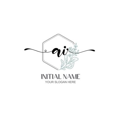 Modern Botanik Yapay Zeka İlk Logo Koleksiyonu