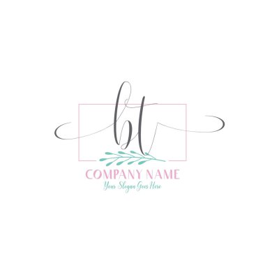 Modern ve Kadın Estetiği ile Zarif BT İlk Logo Tasarımı