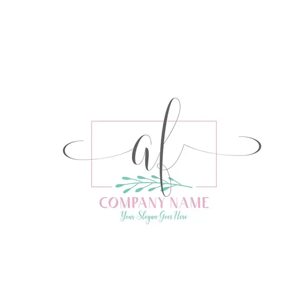 Modern ve Kadın Estetiği ile Zarif AF İlk Logo Tasarımı