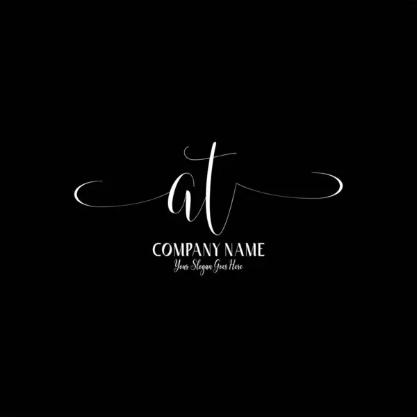 Modern ve Kadın Estetiği ile Zarif AT İlk Logo Tasarımı