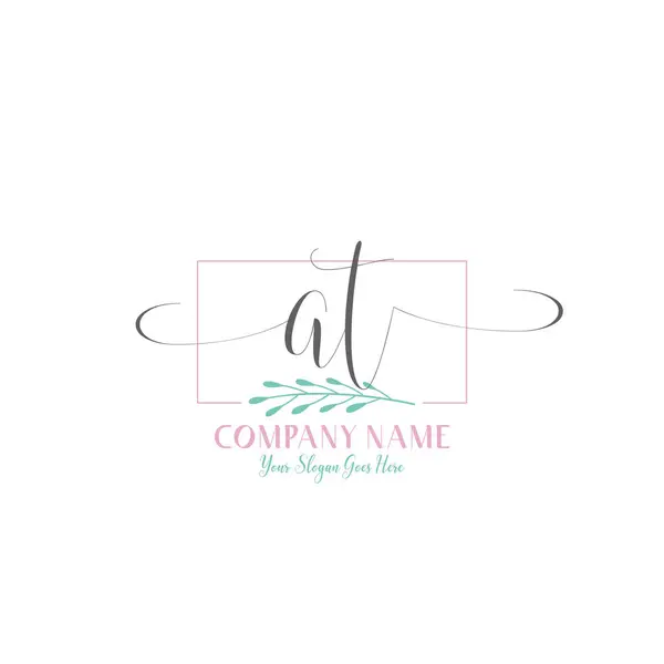 Modern ve Kadın Estetiği ile Zarif AT İlk Logo Tasarımı