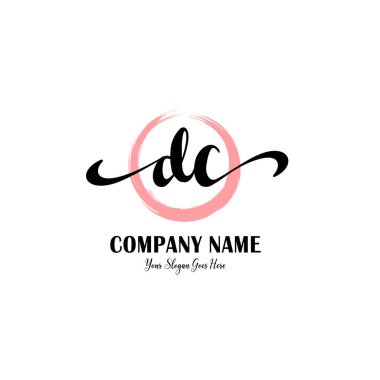 Butik Markalaşma İçin Zarif DC Harf Logoları
