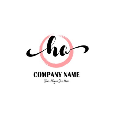 Butik Markalaşma İçin Zarif Baş Harf Logoları