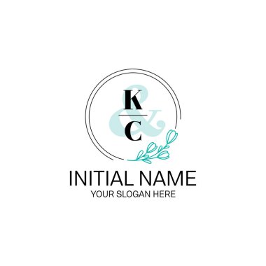 Butik Markalaşma İçin Zarif KC Harf Logoları