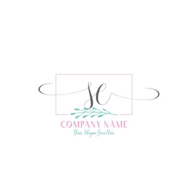 Şık SE İlk Logo Tasarımı Modern ve Kadın Estetiği