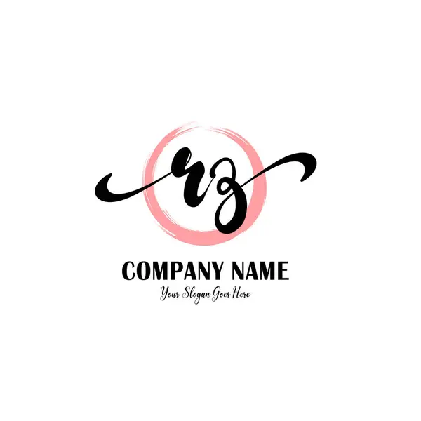 Butik Markalaşma İçin Zarif RZ Harf Logoları