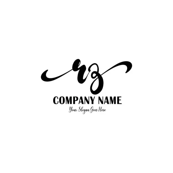 Modern ve Kadın Estetiği ile Zarif RZ İlk Logo Tasarımı