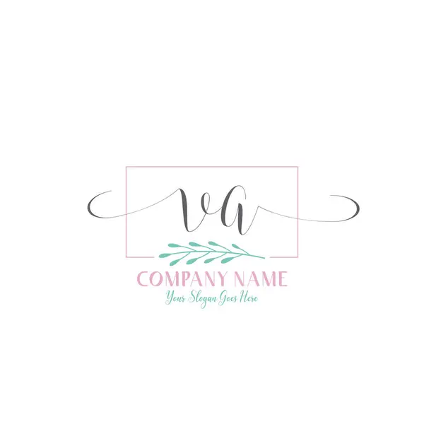 Modern ve Kadın Estetiği ile Zarif VA İlk Logo Tasarımı