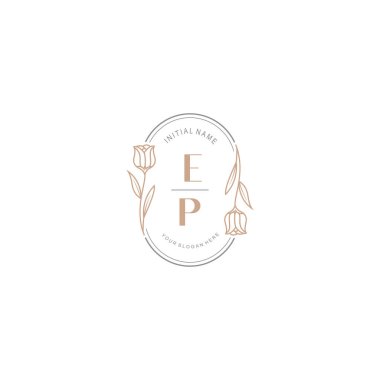 Baş EP 'li Botanik Monogram Logoları