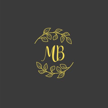 İlk MB ile Botanik Monogram Logoları