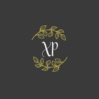 İlk XP ile Botanik Monogram Logoları