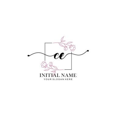 Markalaşma ve Kimlik İçin Güzellik Çiçeği İdari Logoları