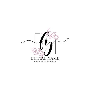 Marka ve Kimlik için Güzellik Çiçeği Logosu