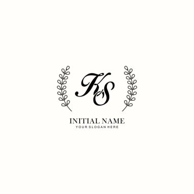 Botanik Elementli KS İlk Logo Şablonları