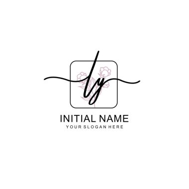 Marka ve Kimlik İçin Güzellik Çiçekli Baş Logoları