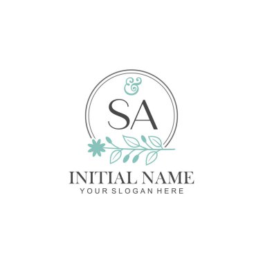 Botanik Elementli SA İlk Logo Şablonları