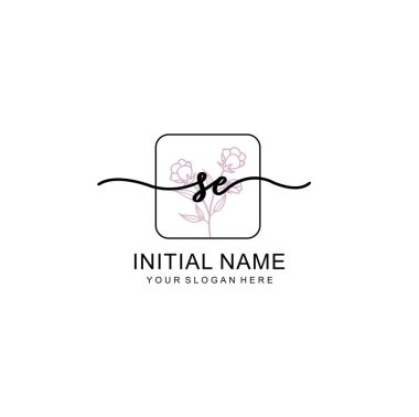 Markalaşma ve Kimlik İçin Güzellik Çiçeği SE İlk Logoları
