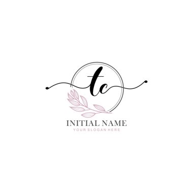 Marka ve Kimlik için Güzellik Çiçeği TC İlk Logoları