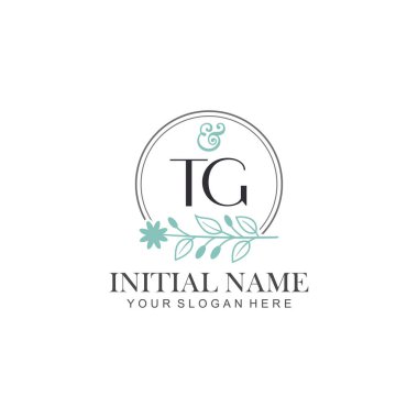 Botanik Elementli TG İlk Logo Şablonları