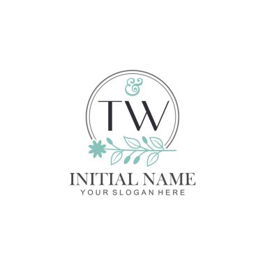 Botanik Elementli TW İlk Logo Şablonları