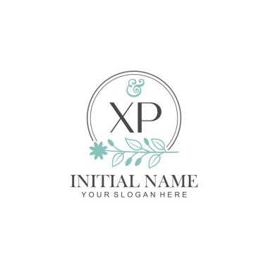 Botanik Elementli XP İlk Logo Şablonları