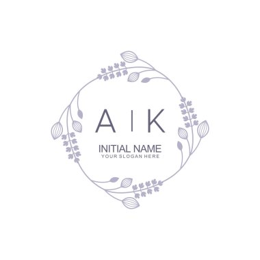 Çiçek İlham Veren İlk AK Logoları Zamansız ve Sanatsal Markalaşma İçin