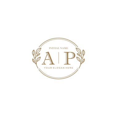AP Minimalist Klasik Markalaşma Kimliği İlk Logo Tasarımı