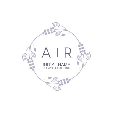 Çiçek İlham Veren AR Logoları Zamansız ve Sanatsal Markalaşma İçin