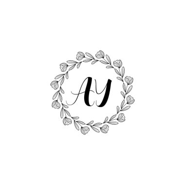 Çiçek İlham Veren İlk AY Logoları Zamansız ve Sanatsal Markalaşma İçin