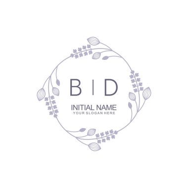 Çiçek İlham Veren BD Logoları Zamansız ve Sanatsal Markalaşma İçin