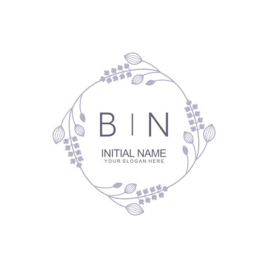 Çiçek İlham Veren İlk BN Logoları Zamansız ve Sanatsal Markalaşma İçin