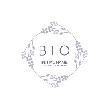Çiçek İlham Veren BO Logoları Zamansız ve Sanatsal Markalaşma İçin