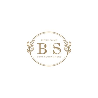 BS Minimalist Klasik Markalaşma Kimliği İlk Logo Tasarımı