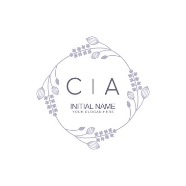 Çiçek İlham Veren İlk CA Logoları Zamansız ve Sanatsal Markalaşma İçin