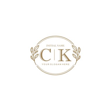 CK Minimalist Klasik Markalaşma Kimliği İlk Logo Tasarımı