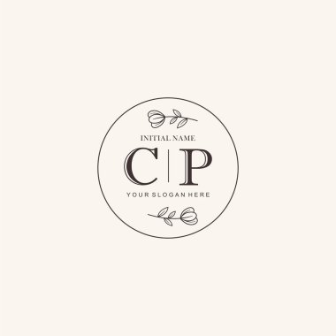 CP Minimalist Klasik Markalaşma Kimliği İlk Logo Tasarımı