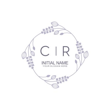 Çiçek İlham Veren İlk CR Logoları Zamansız ve Sanatsal Markalaşma İçin