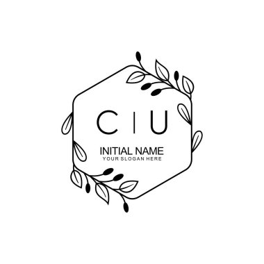 Çiçek İlham Veren İlk CU Logoları Zamansız ve Sanatsal Markalaşma İçin