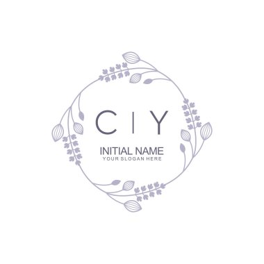 Çiçek İlham Veren İlk CY Logoları Zamansız ve Sanatsal Markalaşma İçin