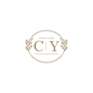 CY Minimalist Klasik Markalaşma Kimliği İlk Logo Tasarımı