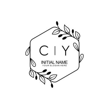 Çiçek İlham Veren İlk CY Logoları Zamansız ve Sanatsal Markalaşma İçin