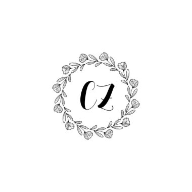 Çiçek İlham Veren İlk CZ Logoları Zamansız ve Sanatsal Markalaşma İçin