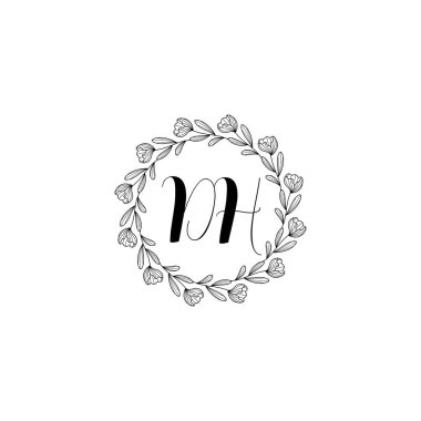 Çiçek İlham Veren İlk DH Logoları Zamansız ve Sanatsal Markalaşma İçin