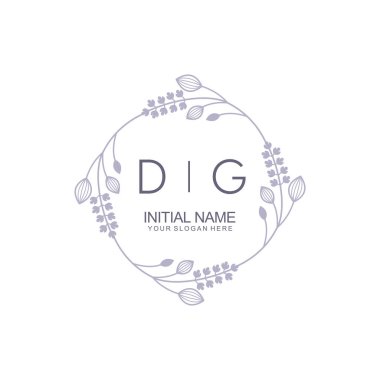 Çiçek İlham Veren İlk DG Logoları Zamansız ve Sanatsal Markalaşma İçin