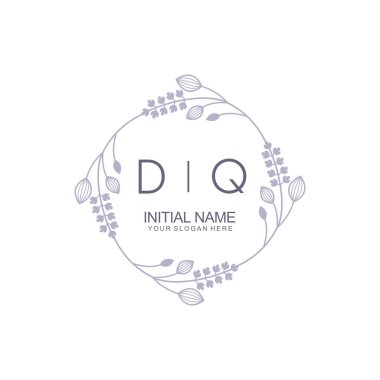 Çiçek İlham Veren İlk DQ Logoları Zamansız ve Sanatsal Markalaşma İçin